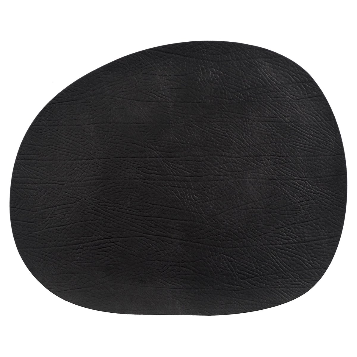 Aida Raw bordstablett läder Black buffalo (svart) | Skandinavisk Design | Bordstabletter | Svart