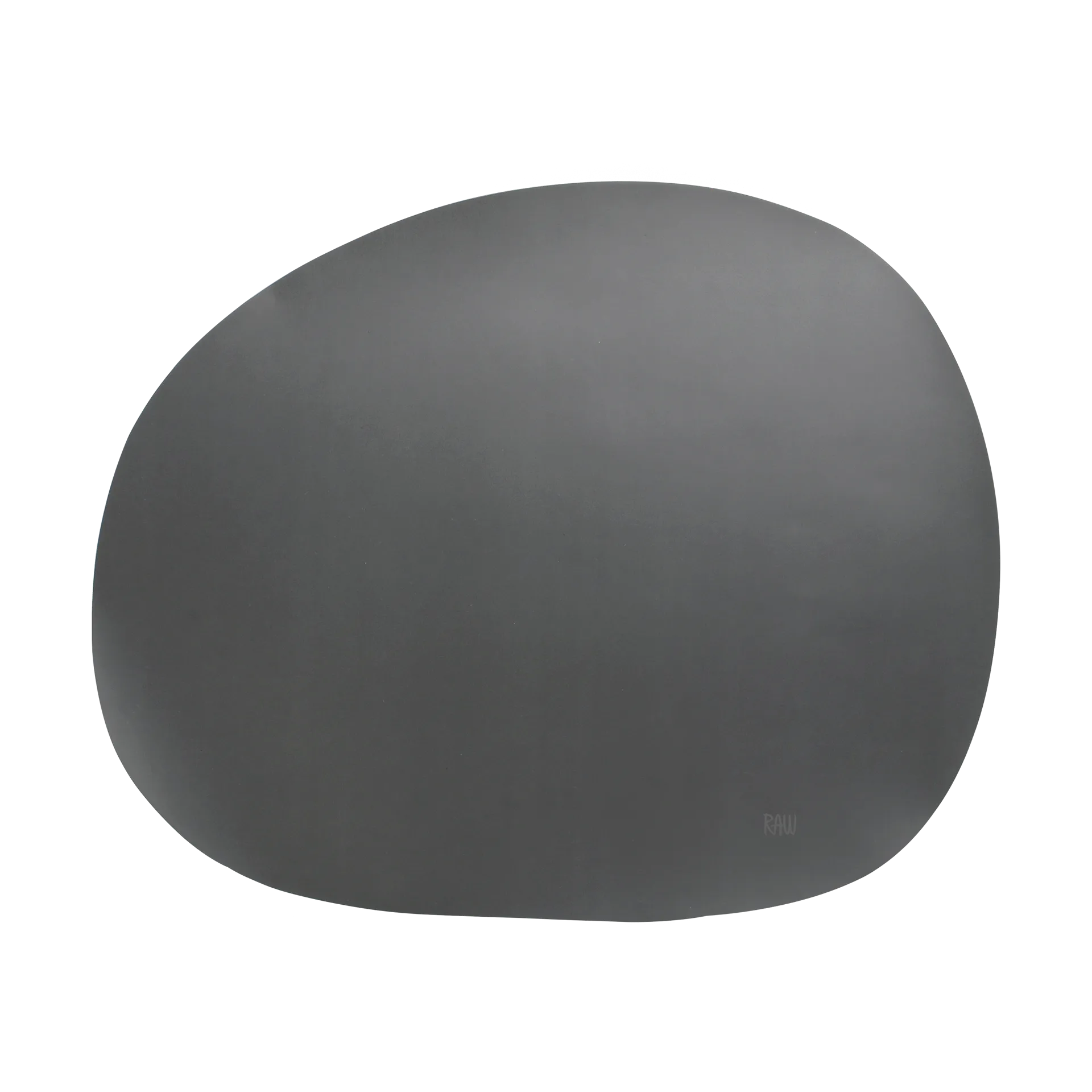 Raw creative bordstablett silikon 41x33,5 cm, Grå Aida