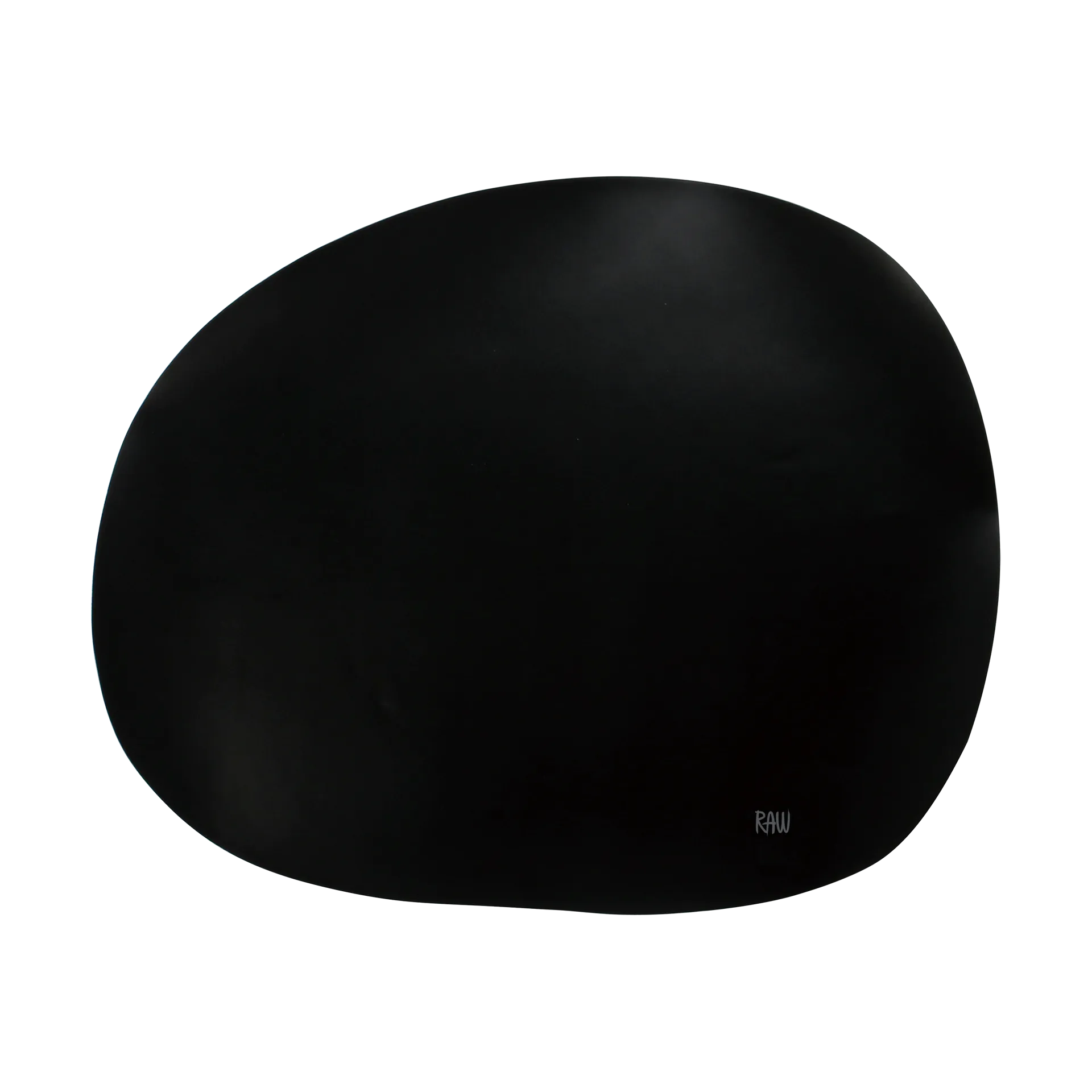 Raw creative bordstablett silikon 41x33,5 cm, Svart Aida