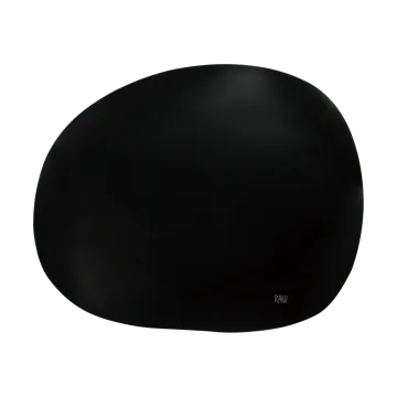 Raw creative bordstablett silikon 41x33,5 cm - Svart - Aida