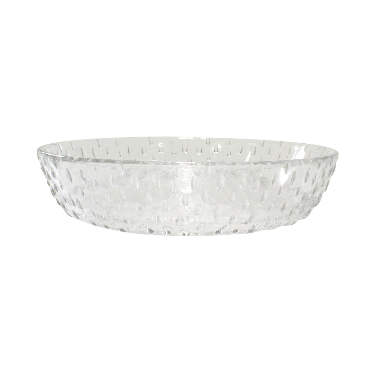 Aida Raw djup tallrik glas 16 cm Klar | Skandinavisk Design | Djupa tallrikar | Transparent