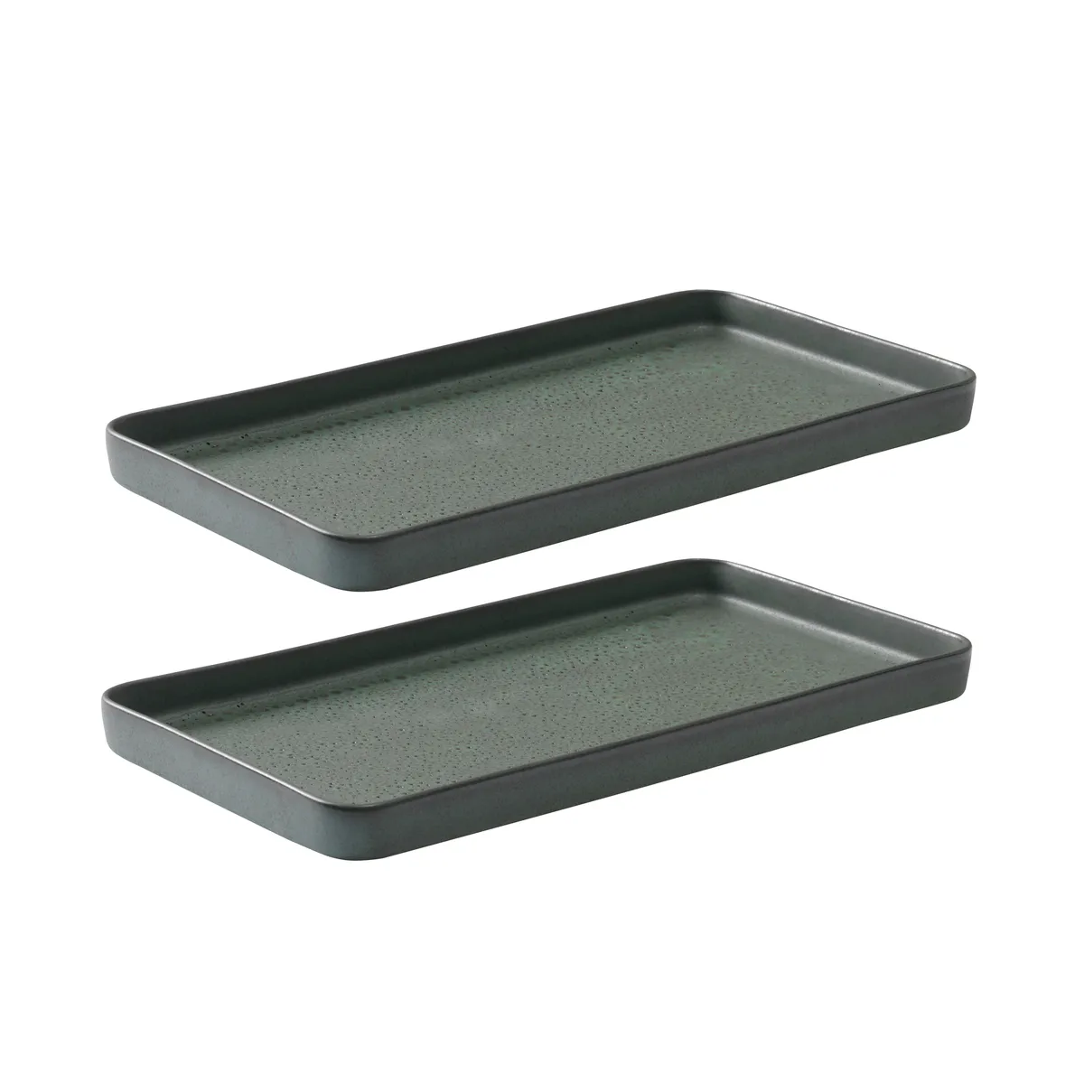 Aida Raw fat 18x34 cm 2-pack Northern green