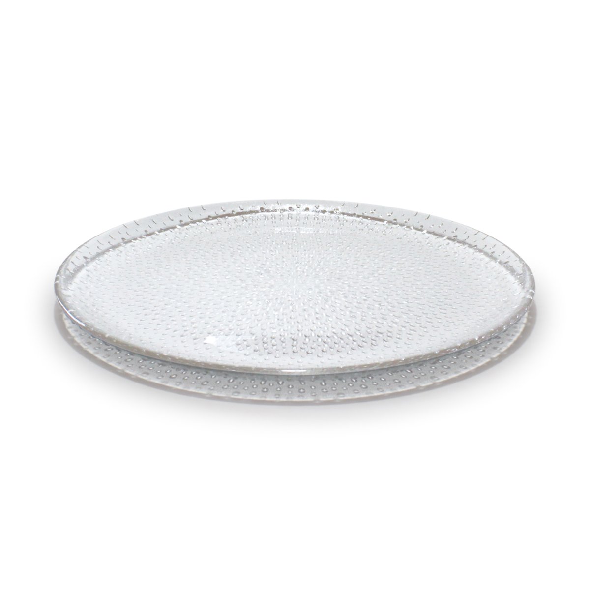 Aida Raw glastallrik 22,5 cm Klar | Skandinavisk Design | Assietter | Transparent