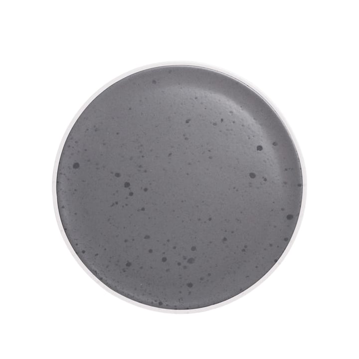 Raw kakfat 34 cm - grå med prickar - Aida