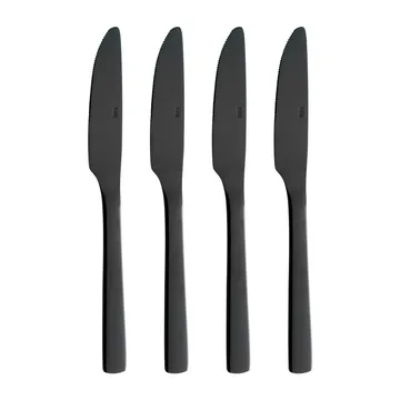 Raw matkniv 4-pack - Svart - Aida