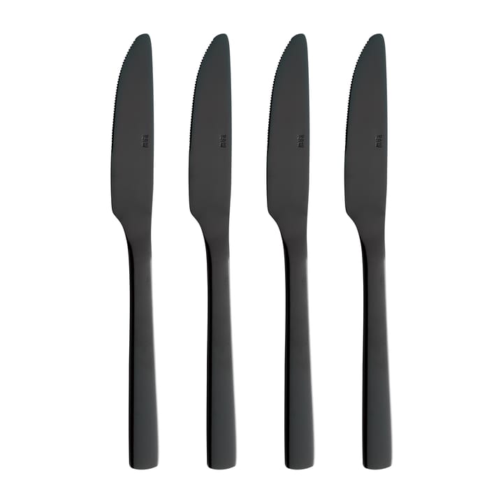 Raw matkniv 4-pack - Svart - Aida