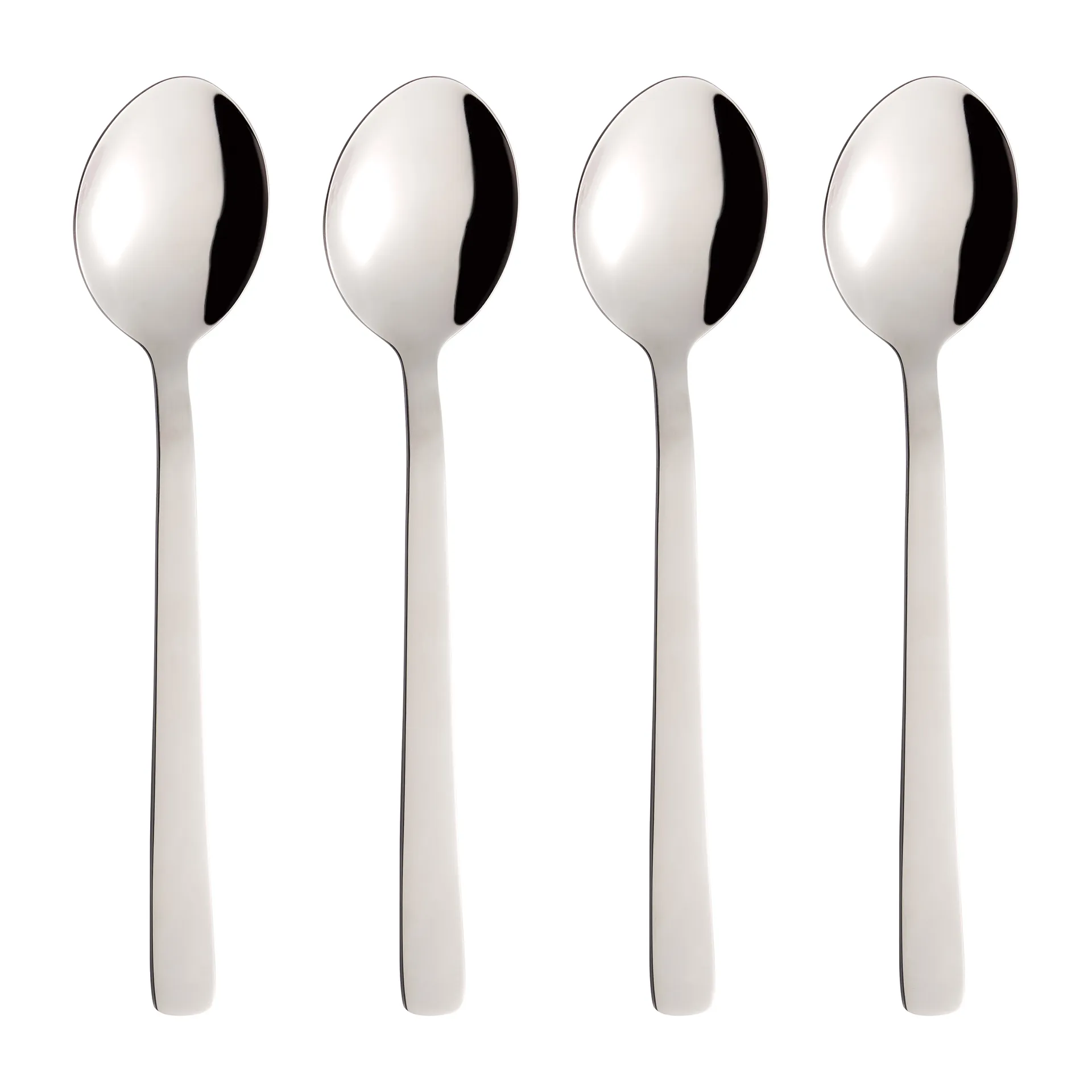 Raw matsked 4-pack, Rostfritt stål Aida
