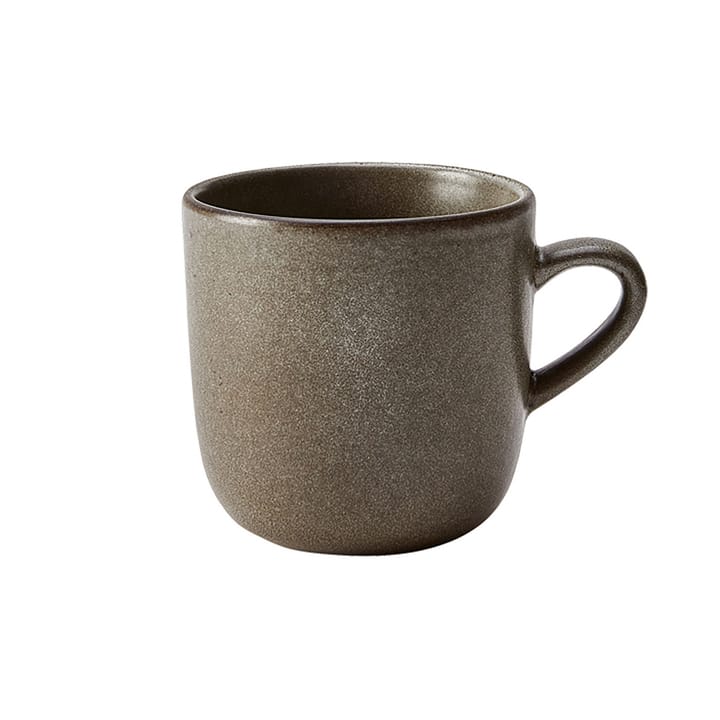Raw mugg med handtag 20 cl - Forest brown - Aida