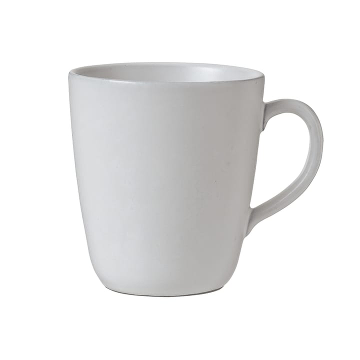 Raw mugg med handtag 35 cl - Arctic white - Aida