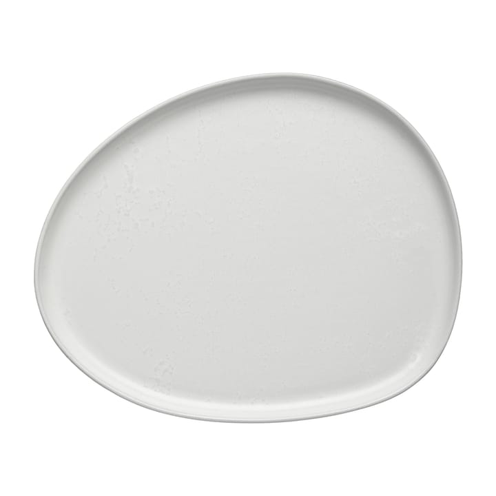 Raw Organic lunchtallrik 24x21 cm - Arctic White - Aida