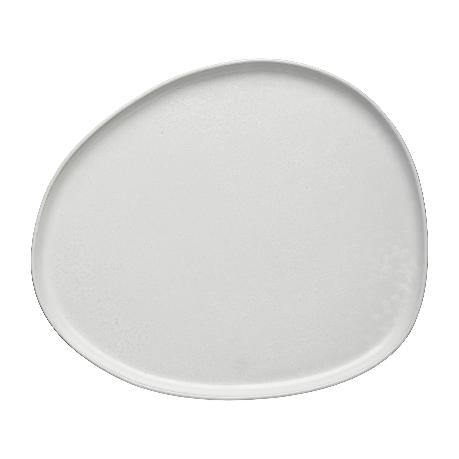 Raw Organic tallrik 29x25 cm, Arctic White Aida