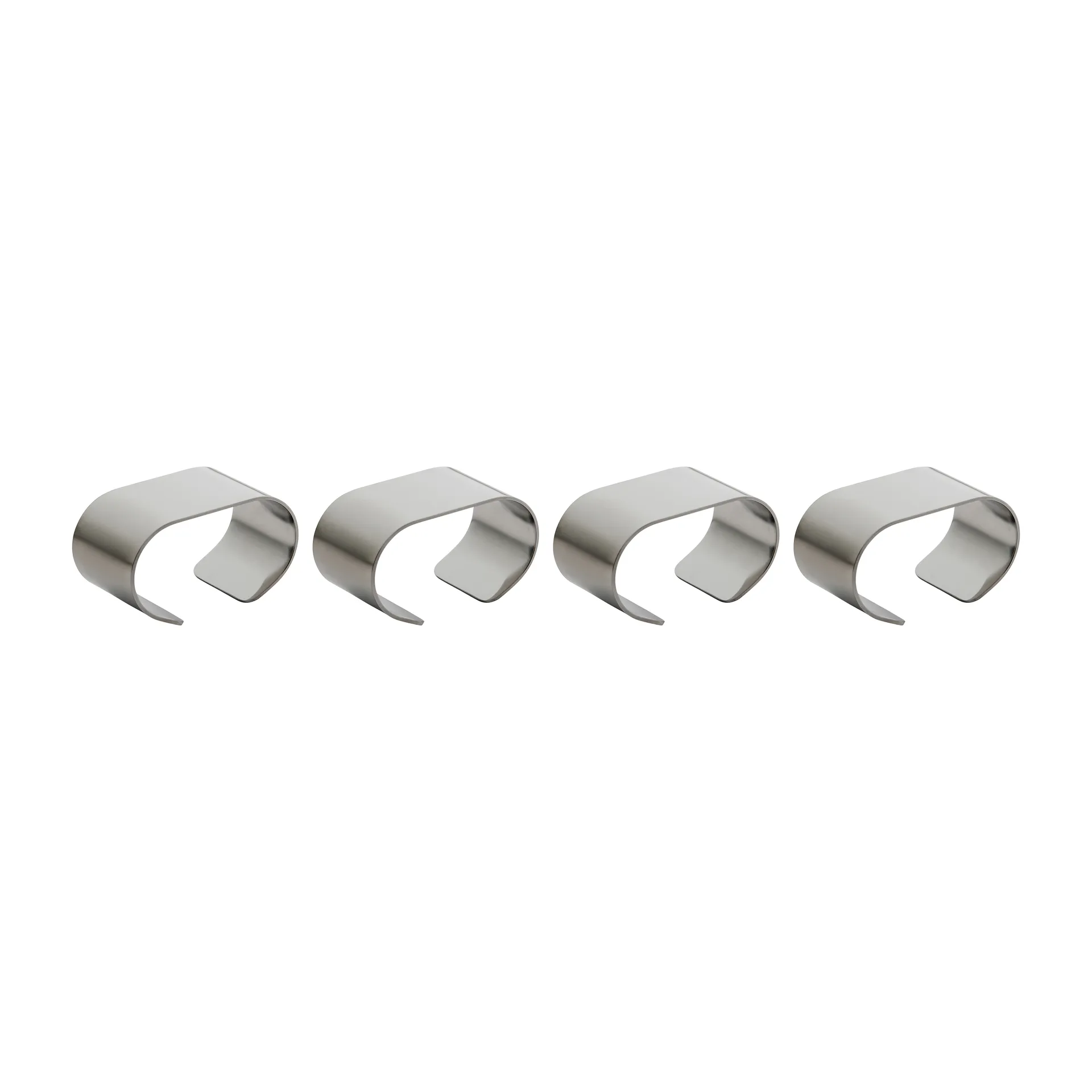 Raw servetthållare 4-pack, Stainless steel Aida