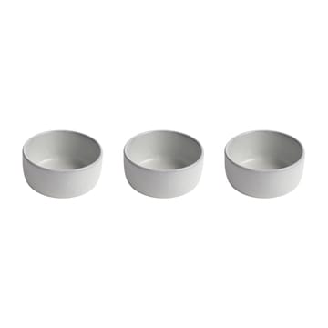 Raw skål mini Ø7,5 cm 3-pack - Arctic white - Aida