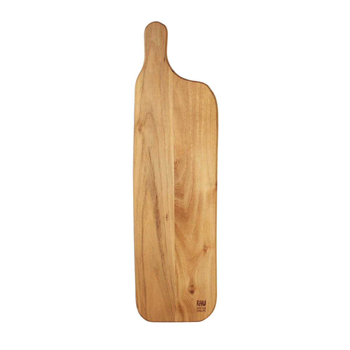 Aida Raw skärbräda teak 50x14 cm | Skandinavisk Design | Skärbrädor | Brun