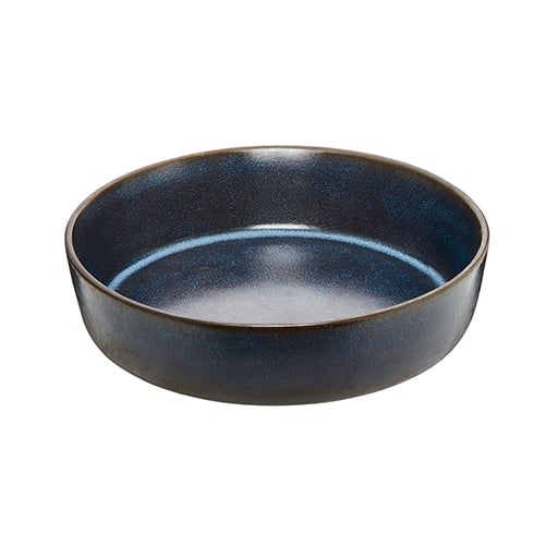 Aida Raw sopptallrik 19,4 cm Midnight blue | Skandinavisk Design | Djupa tallrikar | Blå