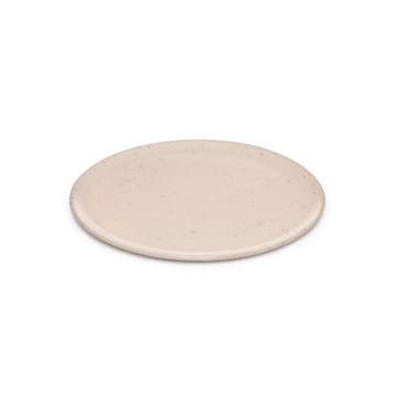 Raw tallrik 23 cm - nude med prickar - Aida