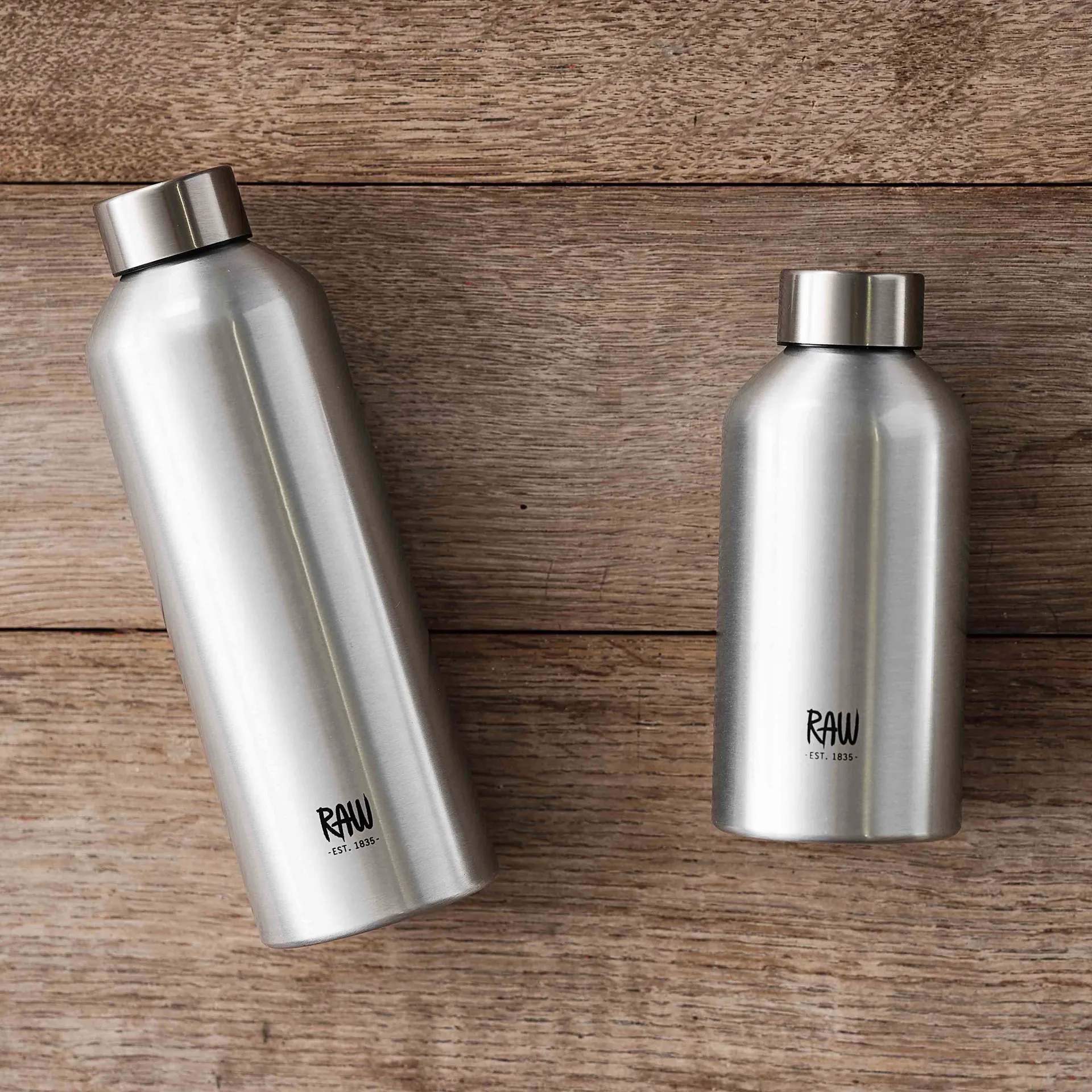 Raw To Go aluminiumflaska 0,5 L, Aluminum Aida