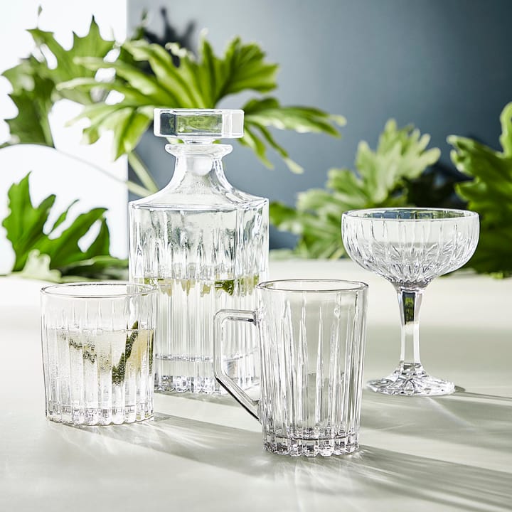 Relief champagneglas 4-pack, Klar Aida
