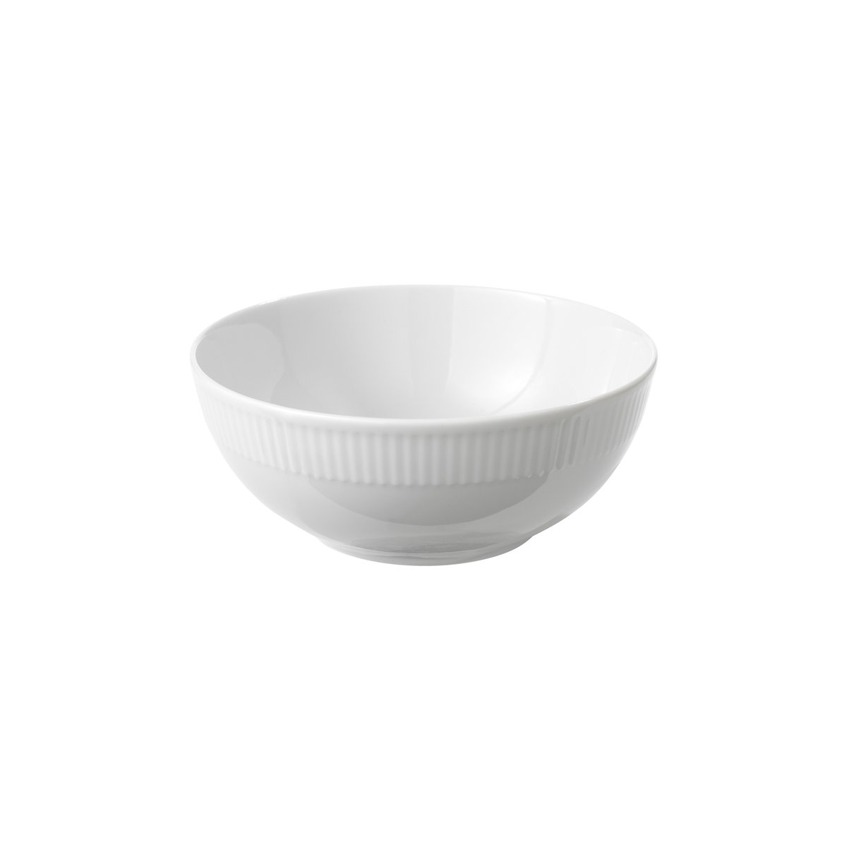Aida Relief salladsskål 25 cm Vit | Skandinavisk Design | Salladsskålar | Vit