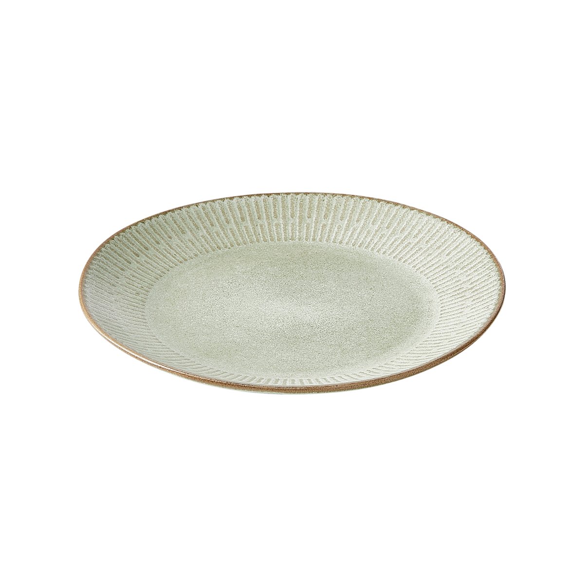 Aida Relief tallrik 22 cm Grön | Skandinavisk Design | Assietter | Grön