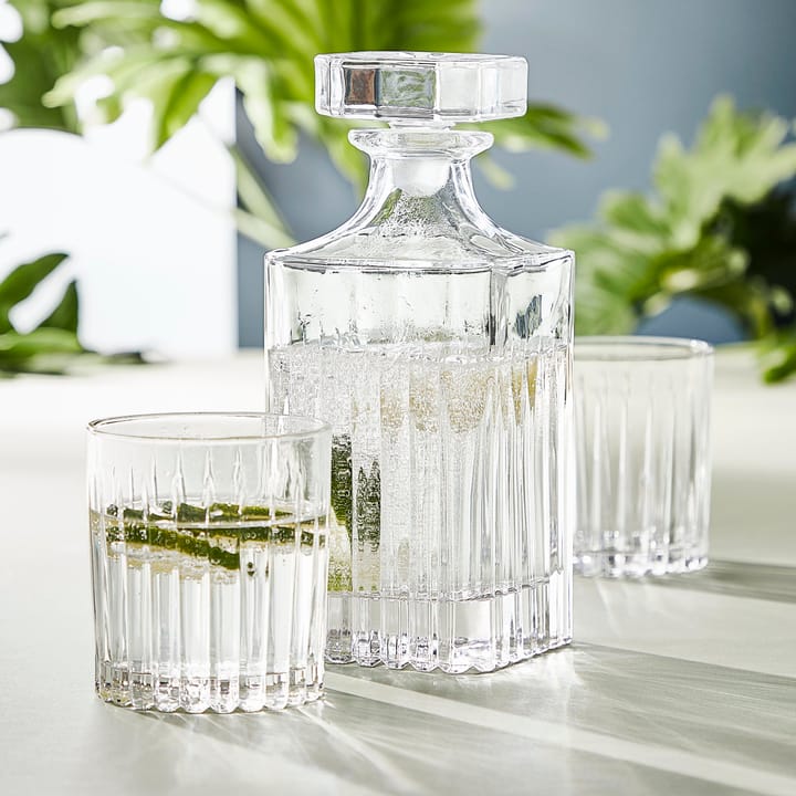 Relief whiskyglas 31 cl 4-pack, Klar Aida