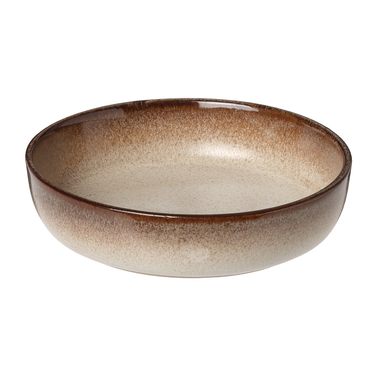 Aida Sholm Sonja djup tallrik 18 cm Brown | Skandinavisk Design | Djupa tallrikar | Brun