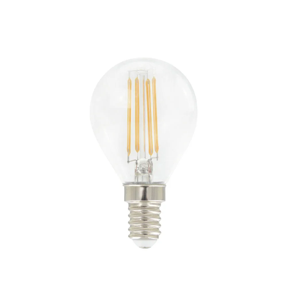 Airam Airam Filament LED 3-stegs dimring-klot ljuskälla klar, med minne, p45 e14, 5w