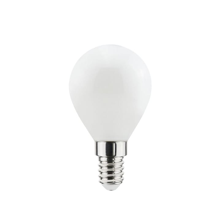 Airam Filament LED dim to warm-klot E14 ljuskälla - opal, p45 - Airam
