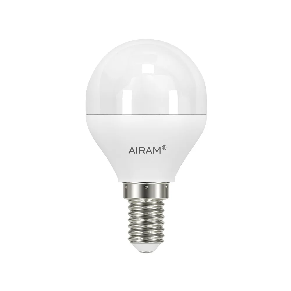 Airam Smart LED-klotlampa ljuskälla, opal, 3-stegs dimring e14, 6w Airam