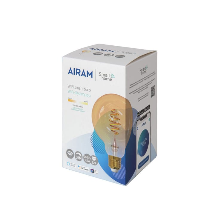 Airam Smarta Hem Filament LEDglob ljuskälla Airam → NordicNest.se Airam Smarta Hem Filament LEDglob ljuskälla Airam → NordicNest.se