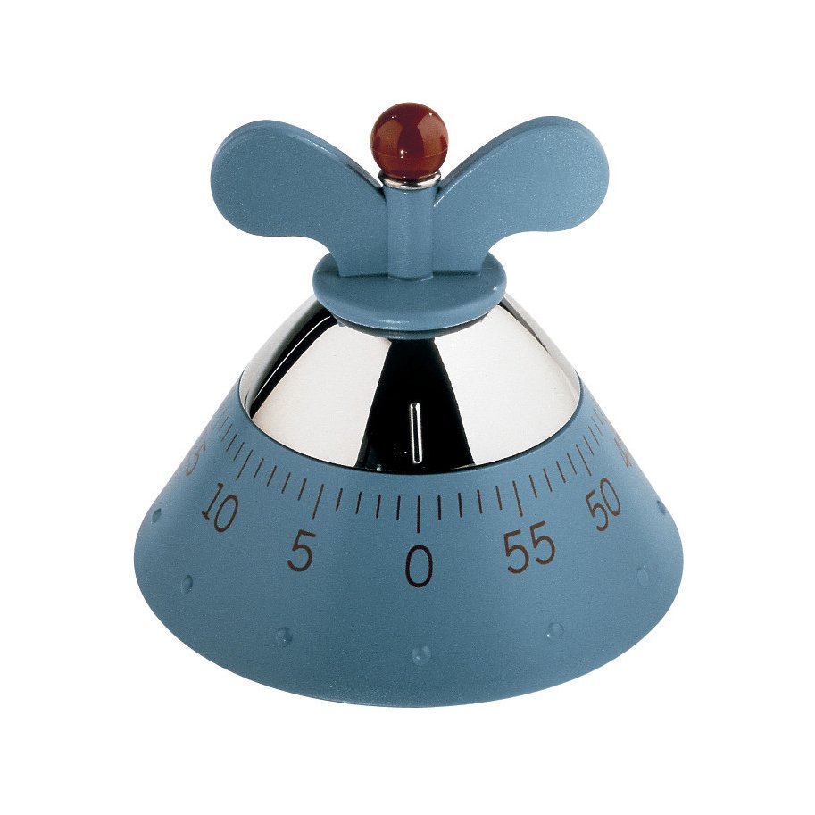 Alessi kökstimer blå | Skandinavisk Design | Termometrar & Timers | Blå