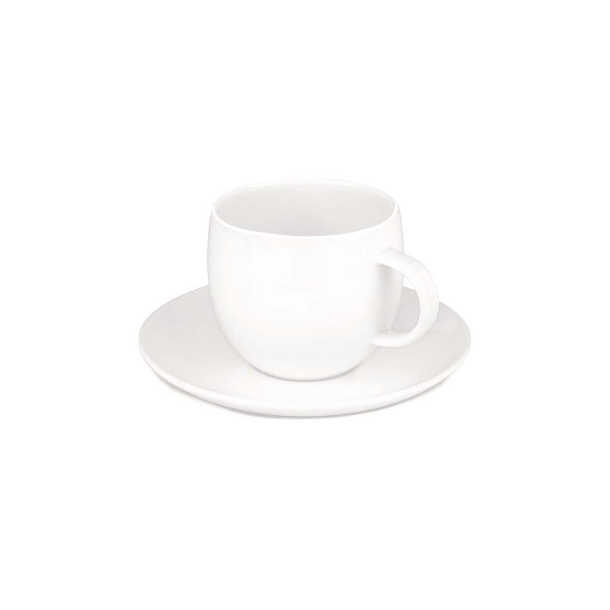 Alessi All-time fat till tekopp 15 cm Vit | Skandinavisk Design | Kaffefat & Tefat | Vit