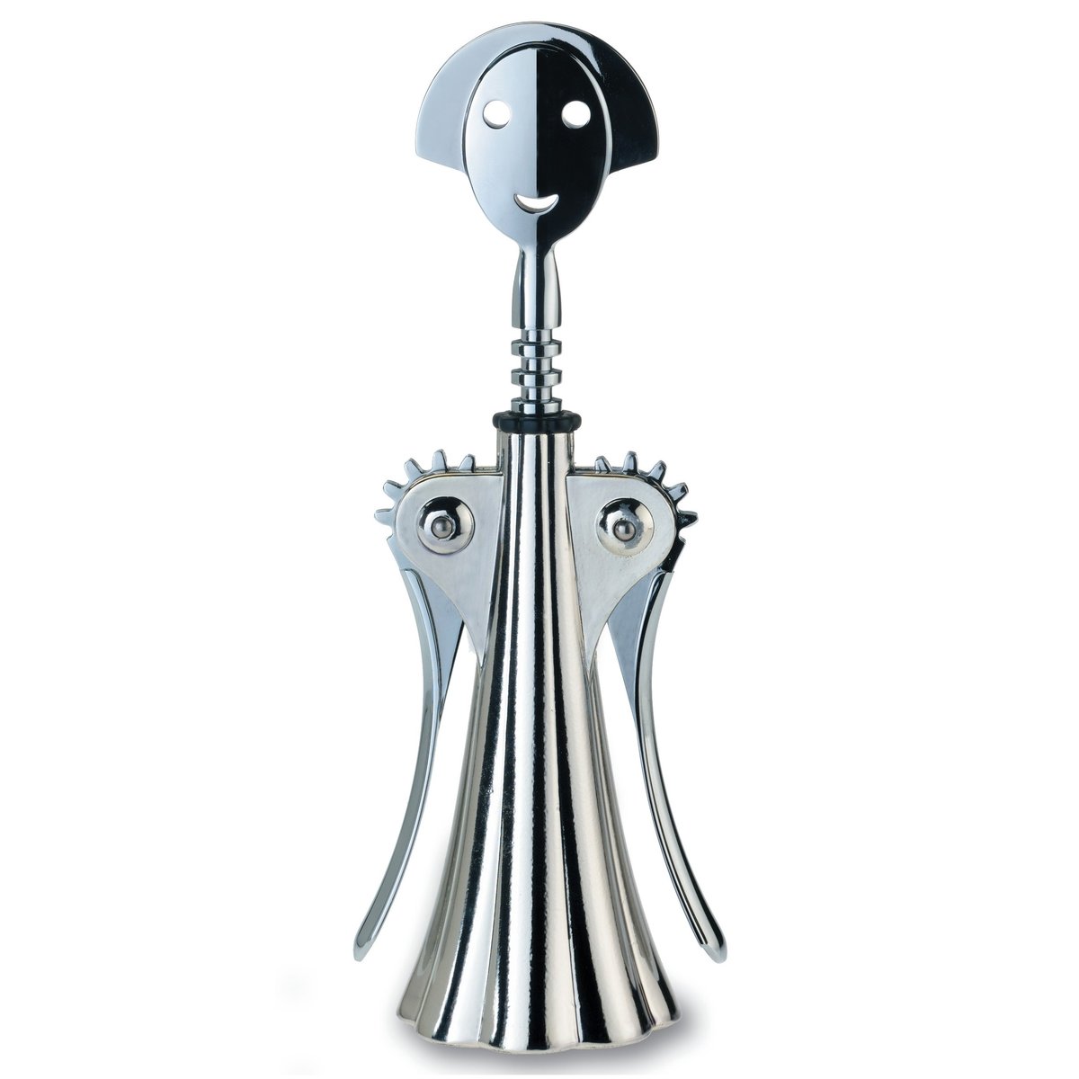 Alessi Anna G. korkskruv krompläterad | Skandinavisk Design | Flasköppnare & Förslutning | Grå