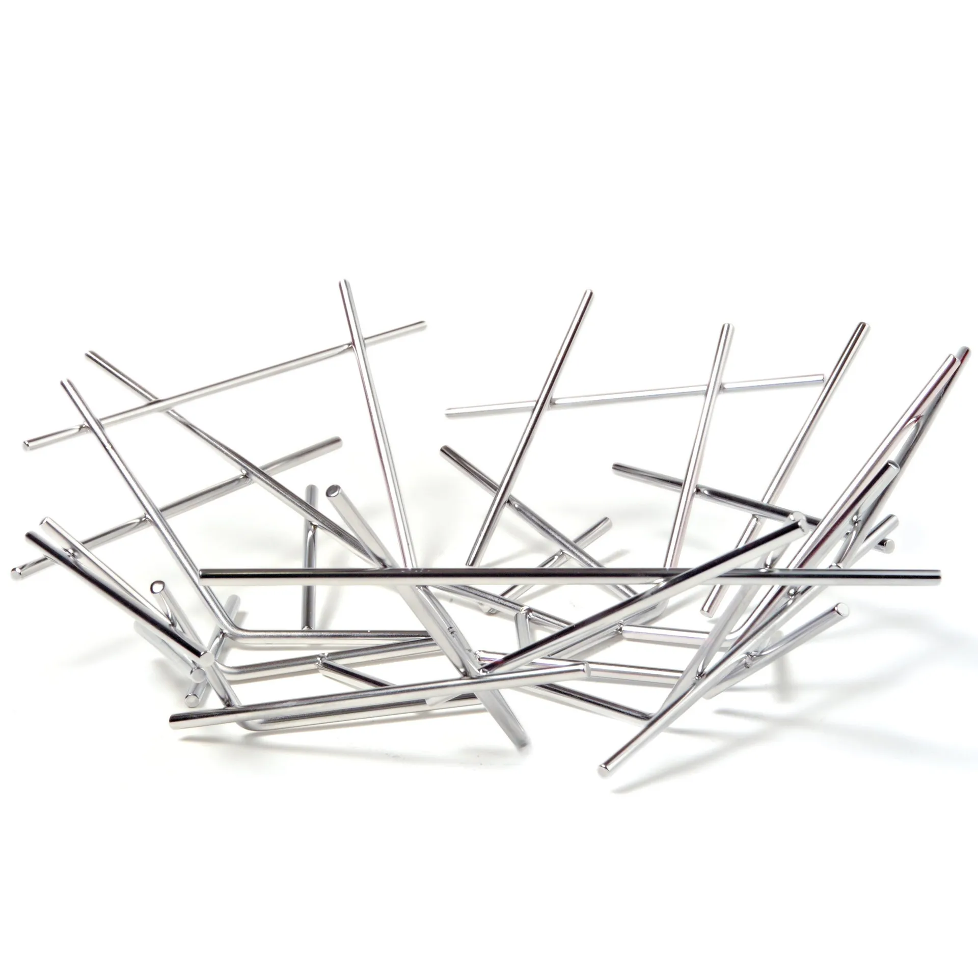 Blow up fruktkorg, rostfritt stål Alessi