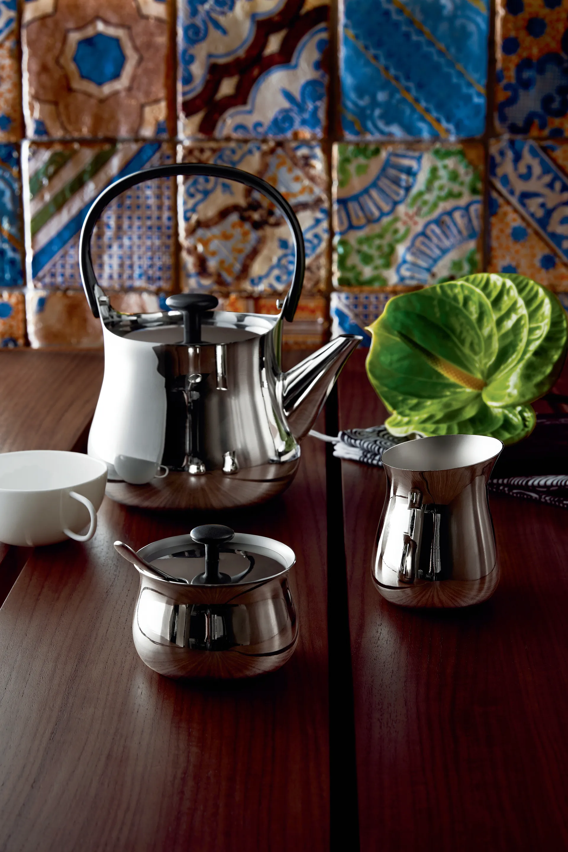 Cha vattenkokare, Rostfritt stål Alessi