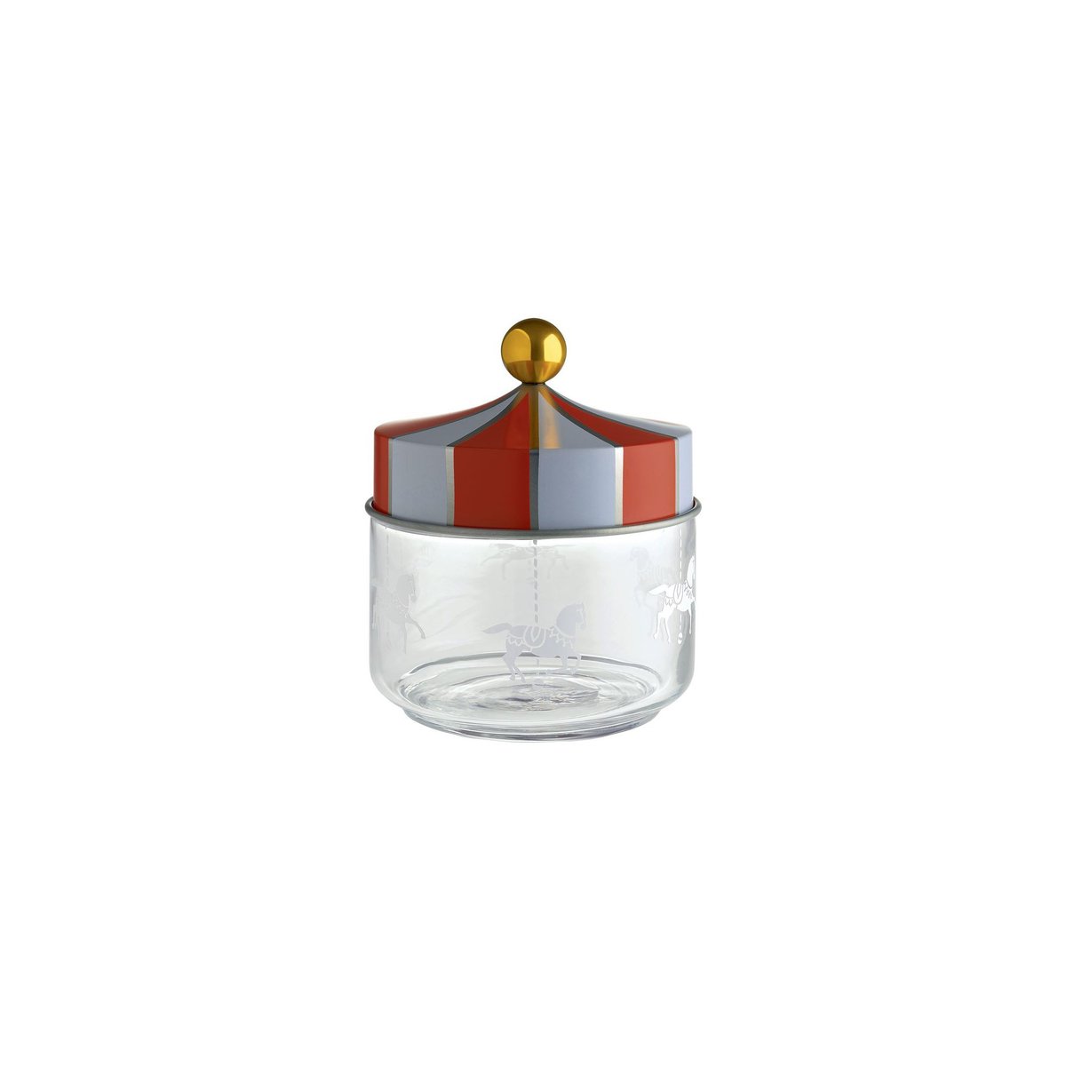 Alessi Circus burk 13 cm | Skandinavisk Design | Förvaringsburkar | Multi