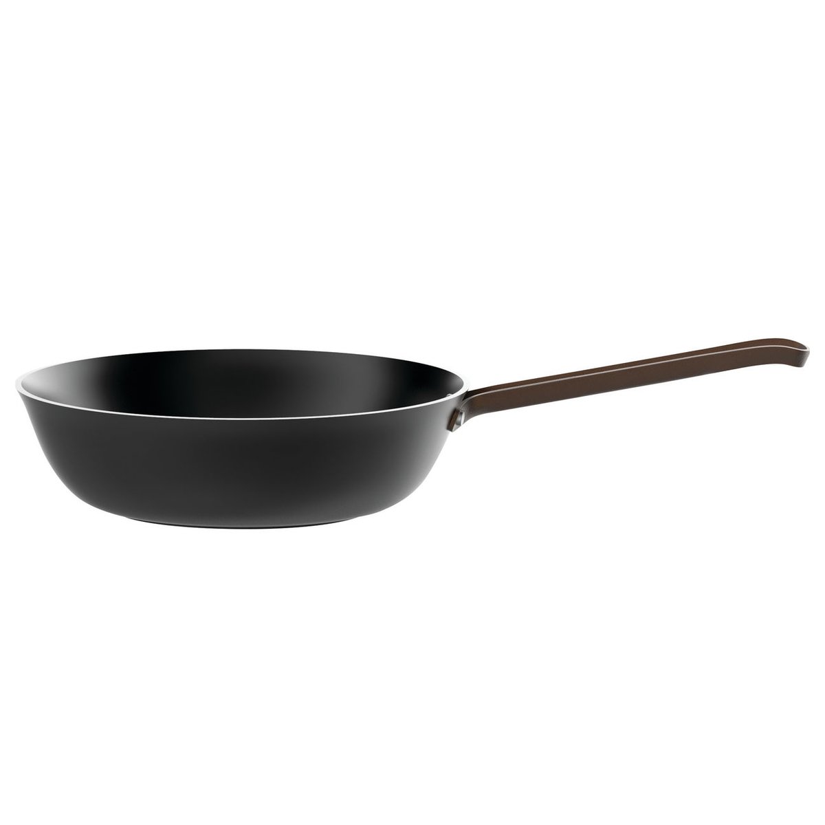 Alessi Edo djup stekpanna 28 cm | Skandinavisk Design | Stekpannor | Svart