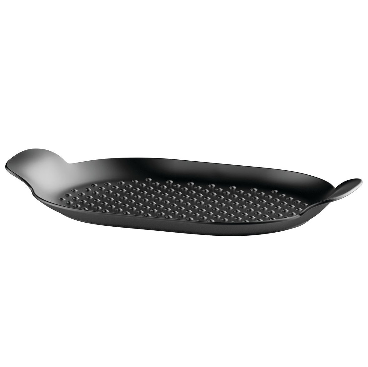 Alessi Edo grillpanna gjutjärn 24,5x40 cm | Skandinavisk Design | Grillpannor | Svart
