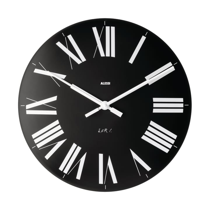 Firenze väggklocka Ø36 cm - Svart - Alessi