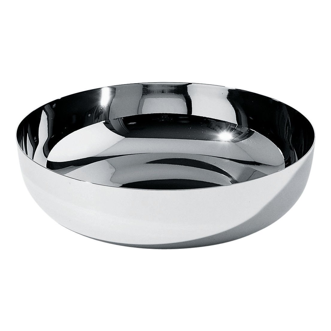 Alessi JM15 salladsskål 24 cm Blank | Skandinavisk Design | Salladsskålar | Silverfärgad