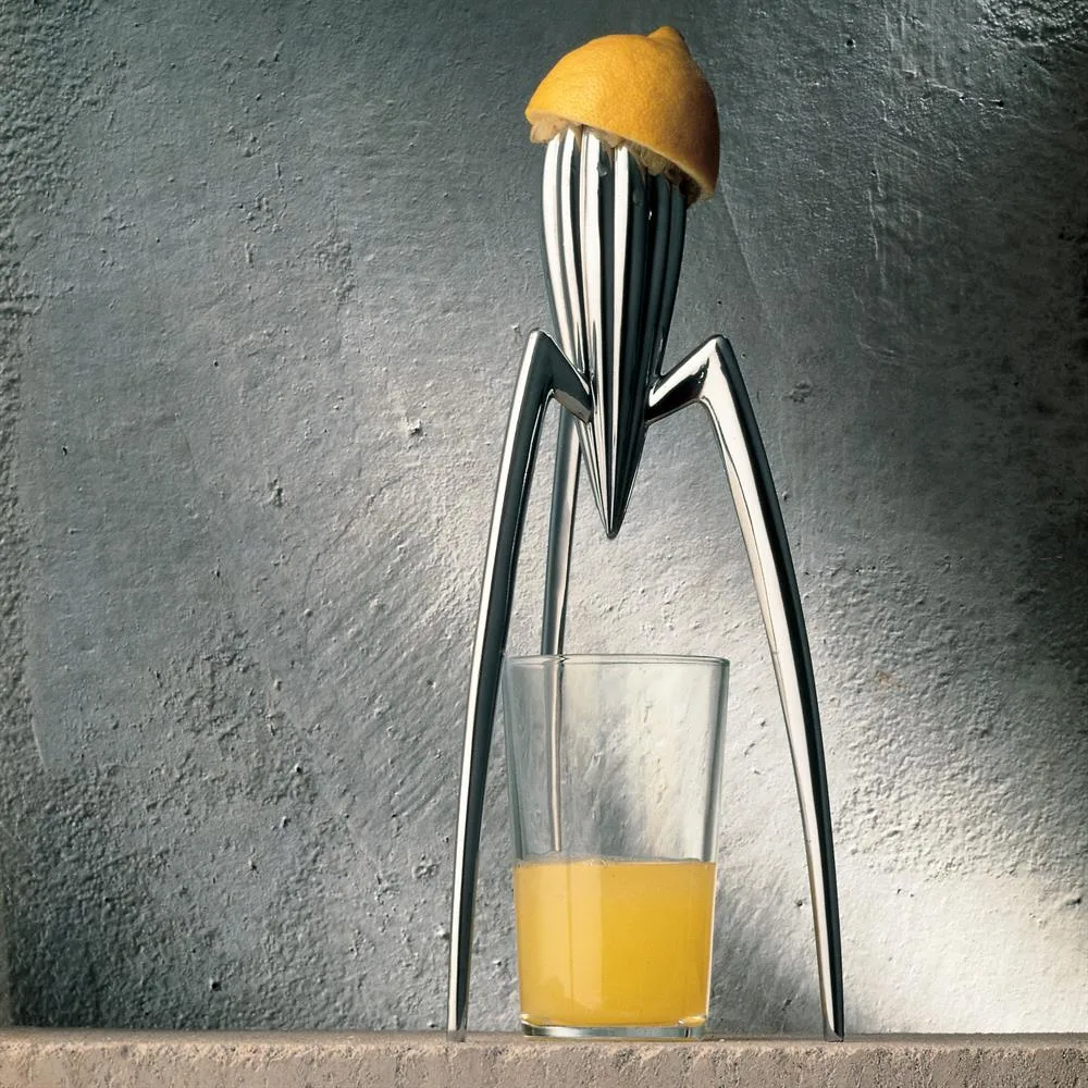 Juicy Salif citruspress, blankpolerat aluminium Alessi