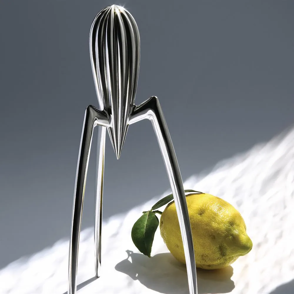Juicy Salif citruspress, blankpolerat aluminium Alessi
