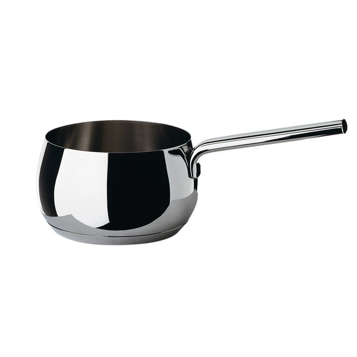 Alessi Mami kastrull rostfritt stål 1 l | Skandinavisk Design | Kastruller | Silverfärgad