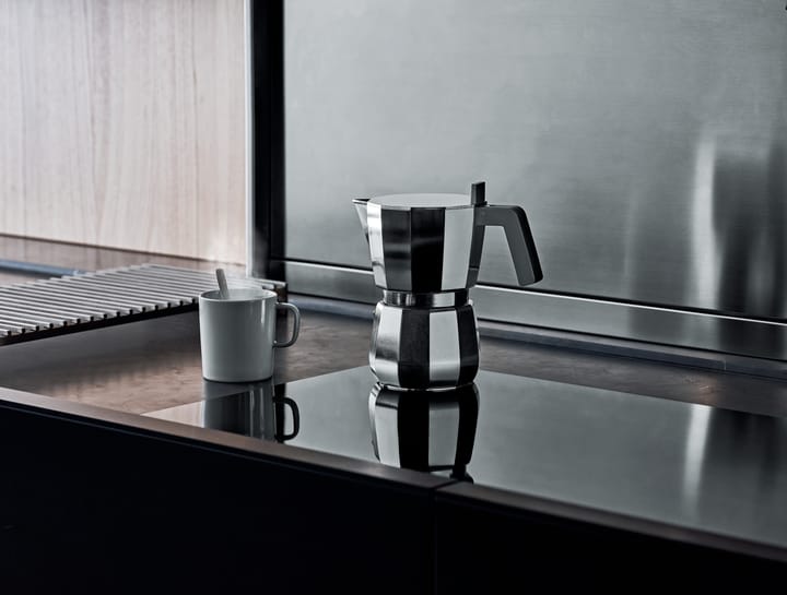 Moka espresso kaffebryggare, 3 koppar Alessi