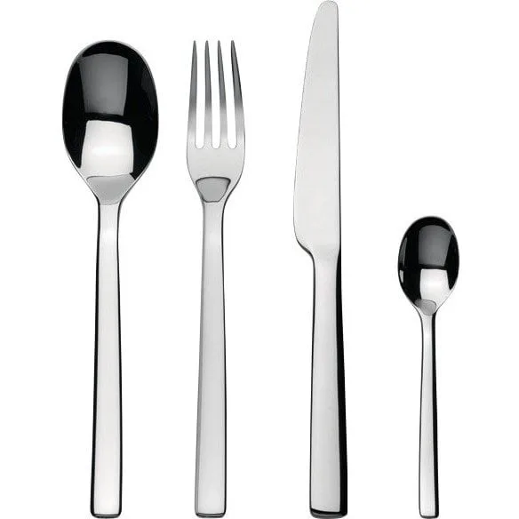 Ovale bestickset 24 delar, Rostfritt stål Alessi