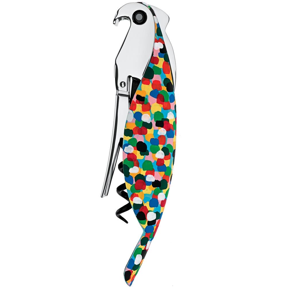 Alessi Parrot korkskruv flerfärgad | Skandinavisk Design | Flasköppnare & Förslutning | Multi