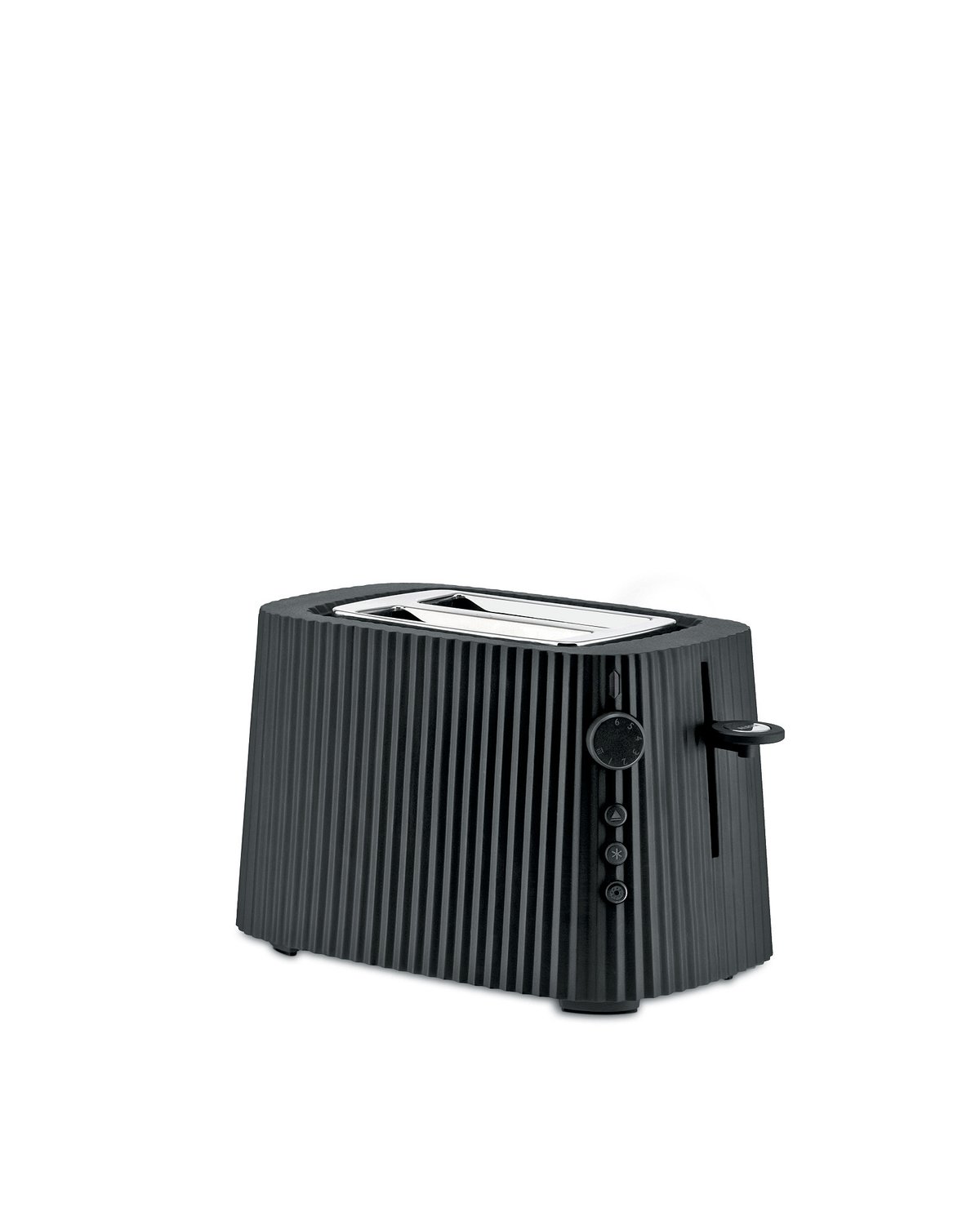 Alessi Plissé brödrost Svart | Skandinavisk Design | Brödrostar | Svart