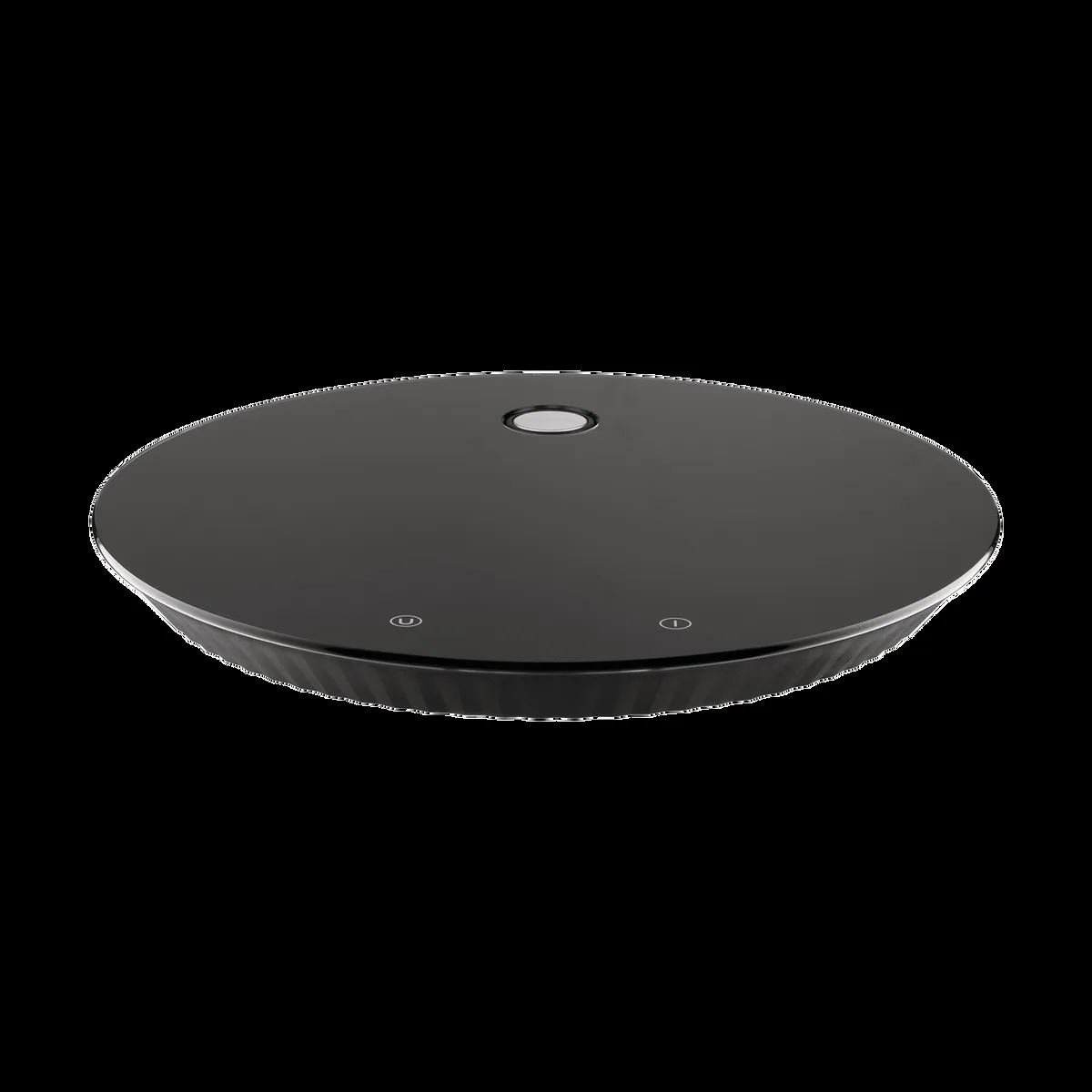 Alessi Plissé digital köksvåg Svart