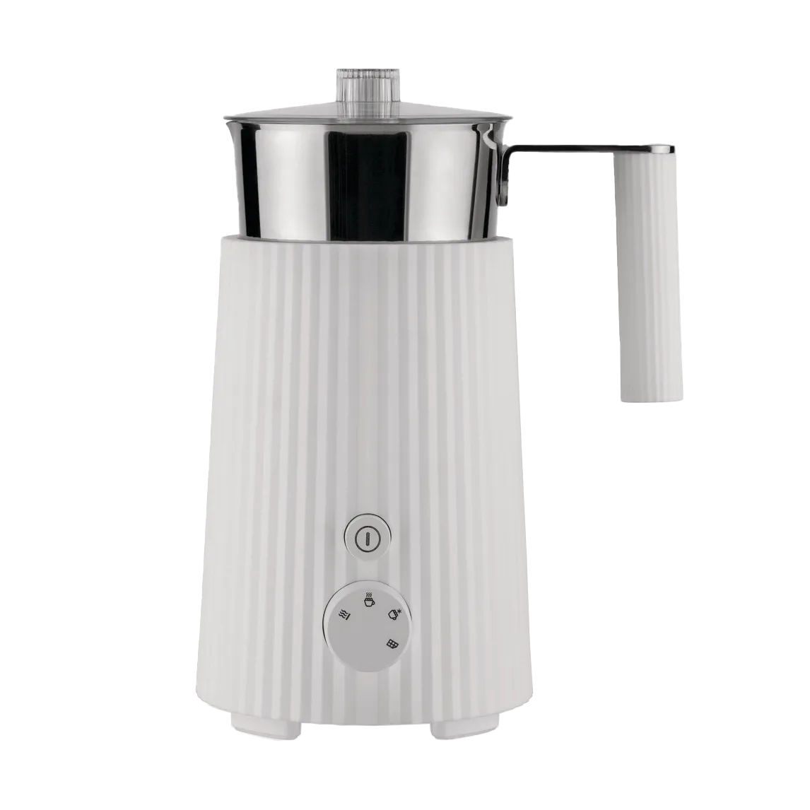 Plissé mjölkskummare 35 cl, Vit Alessi