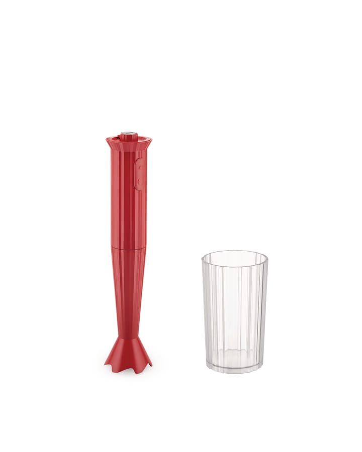 Plissé stavmixer - Röd - Alessi